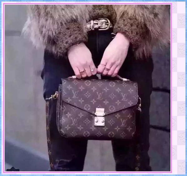 

luxurys bags messenger bag women totes fashion lv louis bags vintage printing shoulder classic crossbody bag vitton