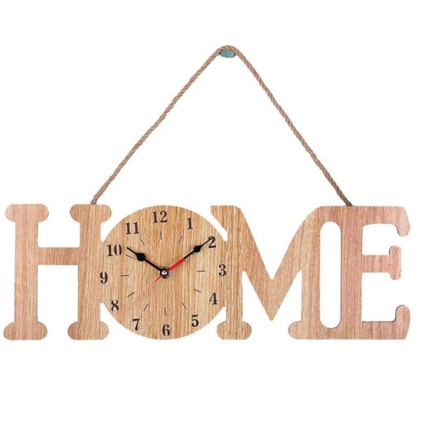

wall clocks art clock home rope hanging removable 3d diy living room decor for el
