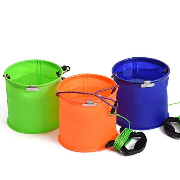 

fishing accessories 17cm eva gear tank hit a bucket portable tools container water wholesale