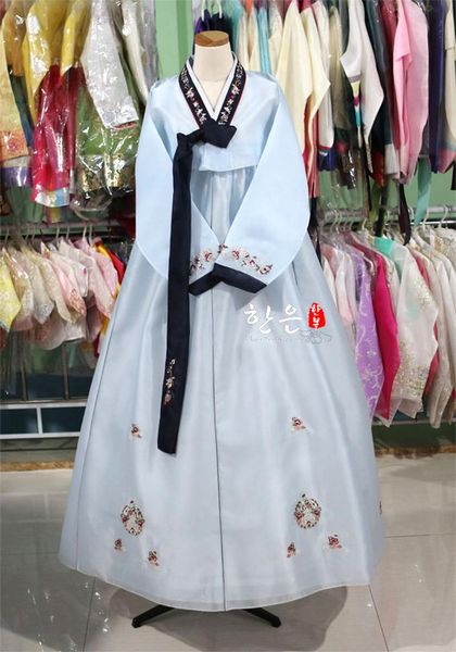 

korea imported fabric / mother hanbok korean traditional clothing ethnic, Red