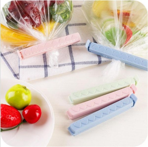

portable kitchen storage snack seal sealing bag clips clamp plastic tool accessories