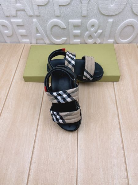 

girl slipper fashion summer sandals child designer shoes kid boys black house slippers shoe eu 26-35 baby toddler sandal 28r8j8r8j, Black;grey