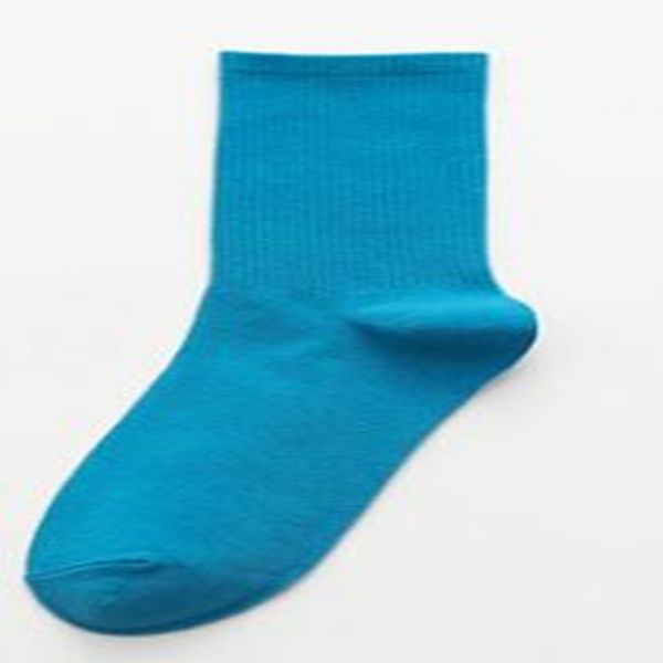 

116 combed cotton stockings socks children spring and summer mesh breathable simple business men's thin candy color air conditioning wh, Black