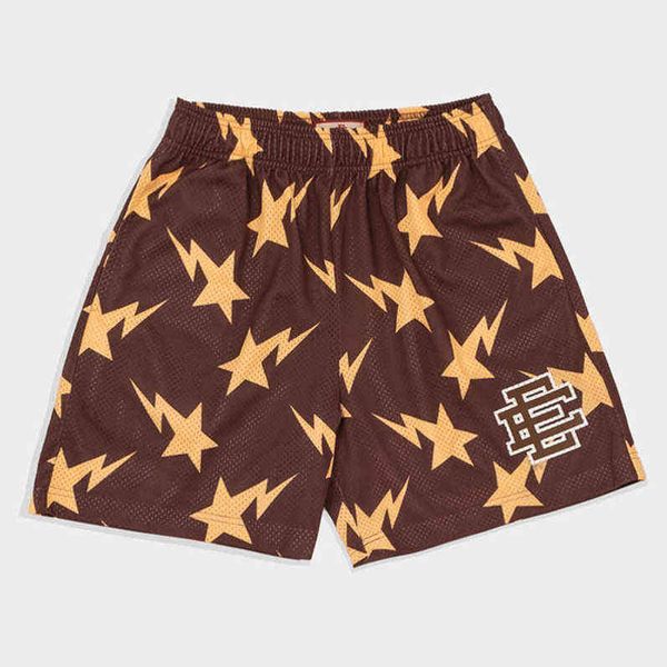 

eric emanuel ee basic short newyork city skyline brand men's casual shorts fitness women summer sandbeach gym workout mesh basketball f, White;black