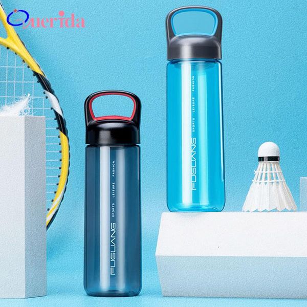 

water bottles 700ml plastic sports with handle portable outdoor space bottle bicycle camping cycling leakproof