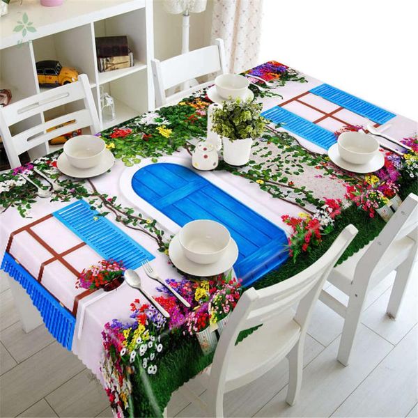 

table cloth gates happiness cover rectangle for wedding party banquet