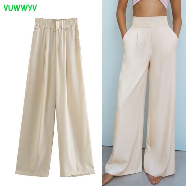 

women pants black white oversized wide leg woman high waist baggy straight summer indie casual trousers 210430