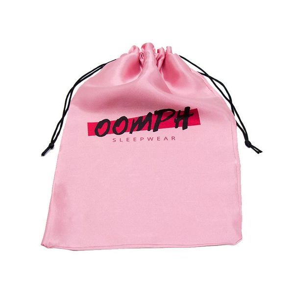 

gift wrap 18x30cm bags wig silk bag custom logo design women extension packaging satin hair