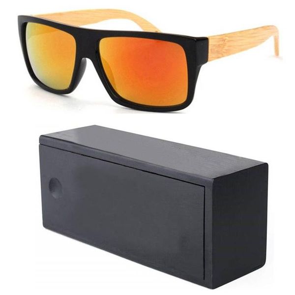 

sunglasses classic bamboo vintage men women nail decoration driving mirror sun glasses retro wood shades uv400, White;black