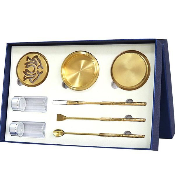 

fragrance lamps set copper incense burner fine censer tool box gifts and crafts home decorations holder aroma furnace