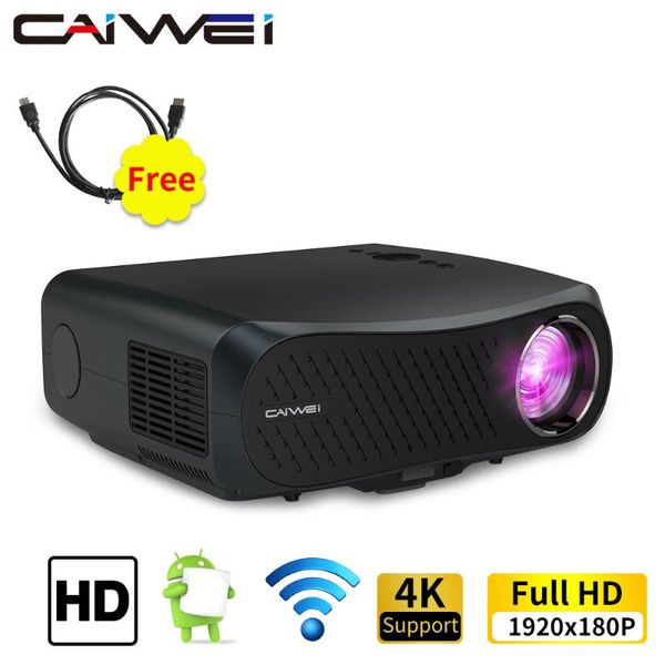 

1080p full hd projector wifi multiscreen projetor native 1920 x smartphone beamer 3d home theater video cinema projectors