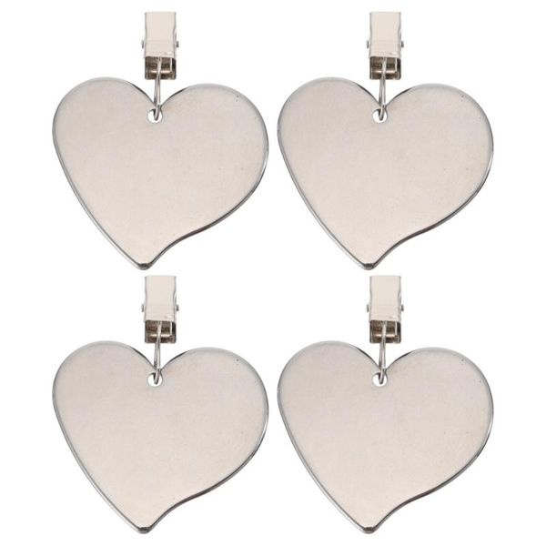 

clothing & wardrobe storage 4pcs stainless steel tablecloth clips antiskid table cover fixing