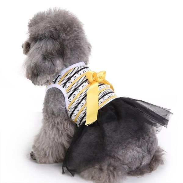 

dog apparel tutu dress lace cute pet cat princess clothes party for bowknot skirt