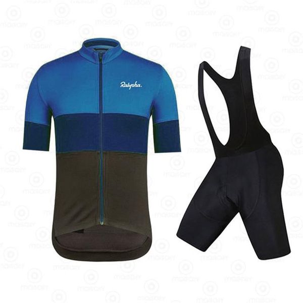 

racing sets ralvpha 2021 men's cycling suits triathlon go pro bike wear quick dry jersey ropa ciclismo clothing, Black;blue
