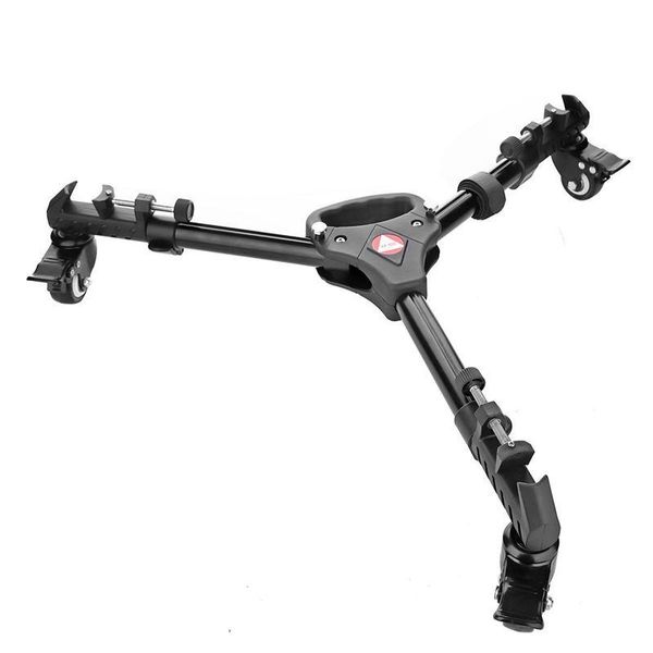 

pangshi vx-600 pography heavy duty tripod dolly with wheels and adjustable leg mounts for canon nikon sony dslr camer tripods