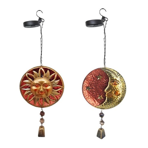 

decorative objects & figurines vintage wind chime, metal bell, windchime for patio garden yard outdoor indoor backyard walkway decoration