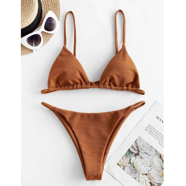 

women's swimwear women solid bikini set bandage brazilian two piece swimmsuit push up beachwear padded bathing suit swimming, White;black