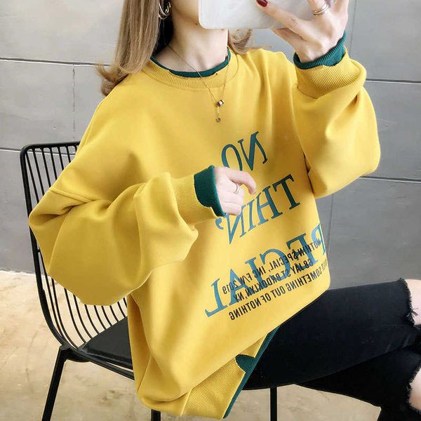 

fashion hoodies women's spring and autumn thin clothing in 2021, Black