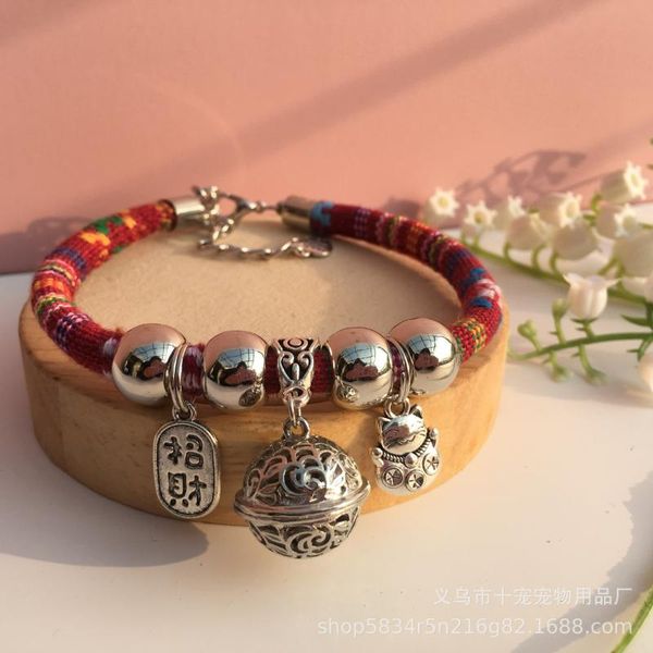 

cat collars & leads handmade dog teddy small collar bell with brand