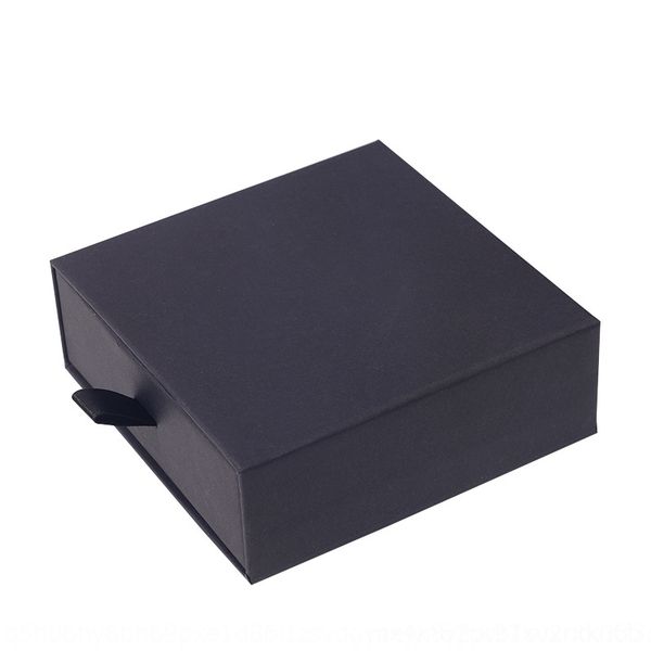 

upy pendant boxes drawer jewelry black ring jewelry packaging boxes necklace earrings pendant packing box, Black;white