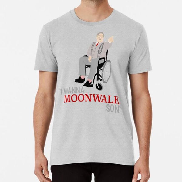 

men's t-shirts phoenix nights - brian potter \\\ " i wanna moonwalk son\\\ t shirt comedy quote, White;black