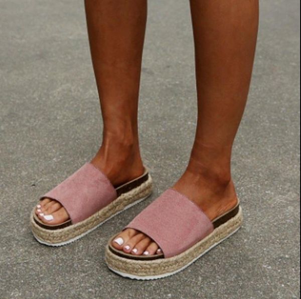 

flats shoes woman sandals low heel leather slippers slides women summer plus size flat sandalias mujer sapato feminino sf0223, Black