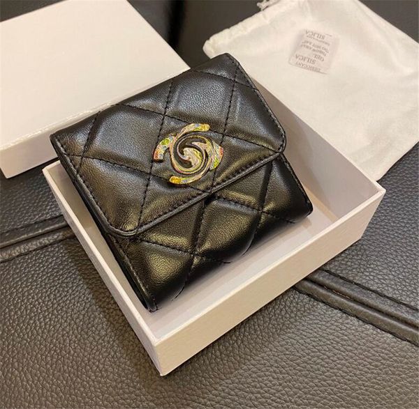

classic brand women men wallets ladies cartoon multi-card clutch bag card holder coin purse wallet luxury leather bags multi-function purses, Red;black