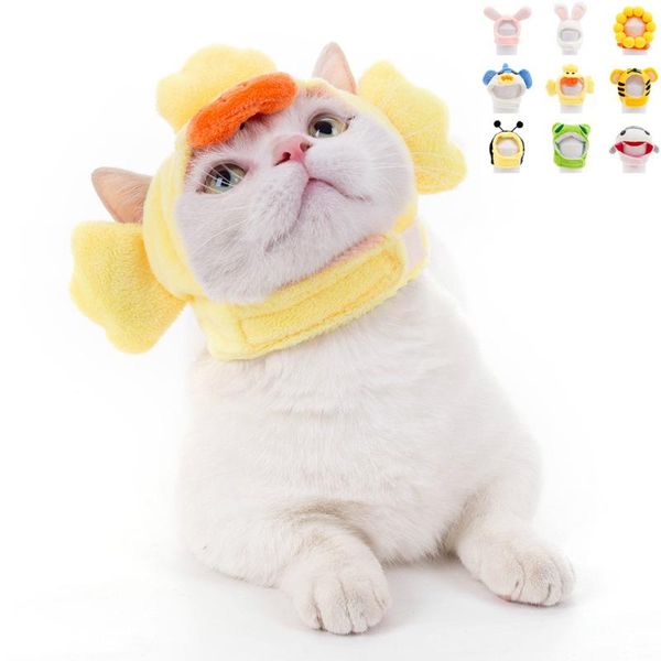 

funny pet cat costume dog cap cute animal hat headwear cosplay for small medium accessories po props costumes