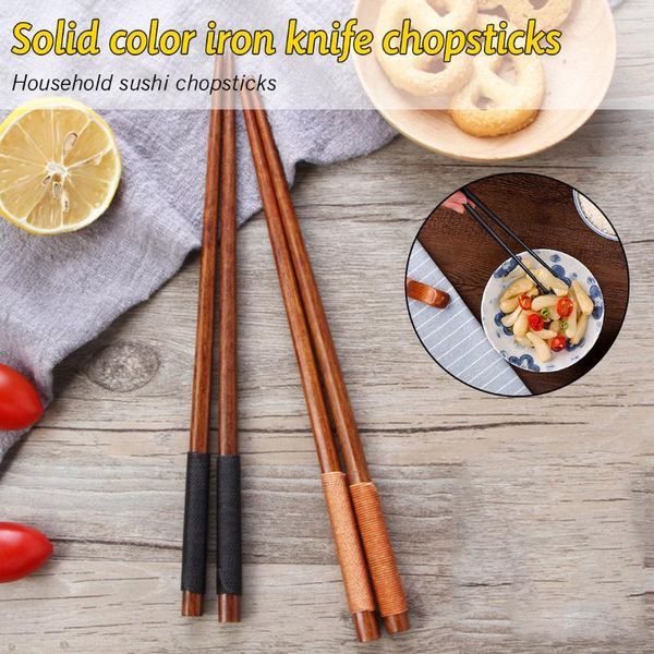 

chopsticks chinese elegant handmade classic natural chestnut wood cooking tableware