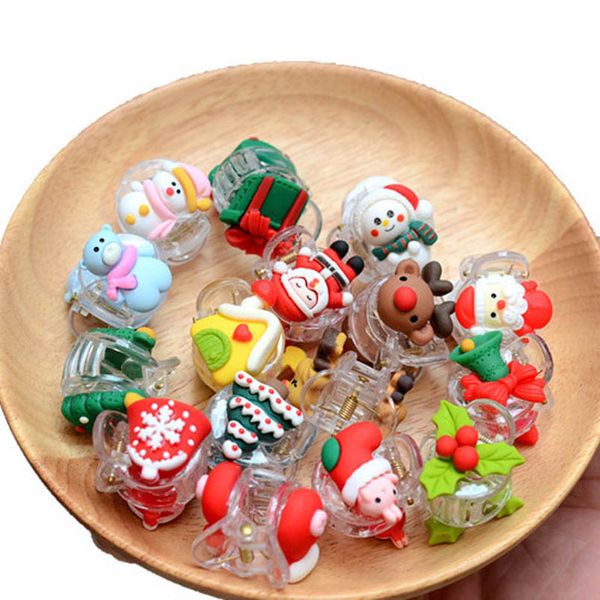 

girls hair accessories hairclips bb clip kids barrettes clips children hairpin christmas baby cartoon accessory tiaras b8880, Slivery;white