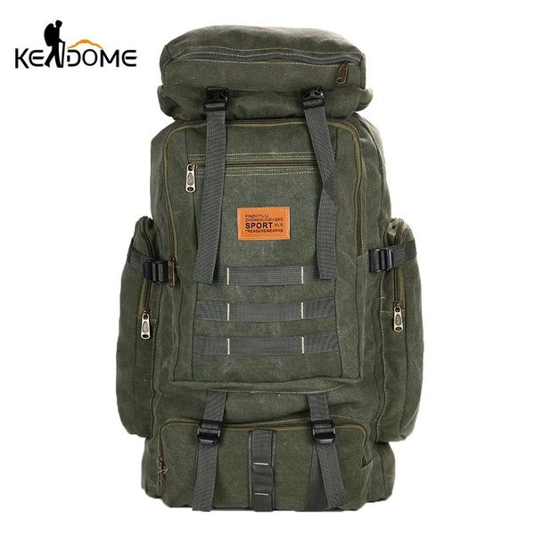 

military backpack tactical canvas bag men army rucksack travel camping hiking mountaineering outdoor mochila militar xa236d bags