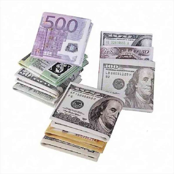 

money clip men women pu leather paper dollar euro wallet slim thin mini purse 2 fold zipper coin bag, Red;black