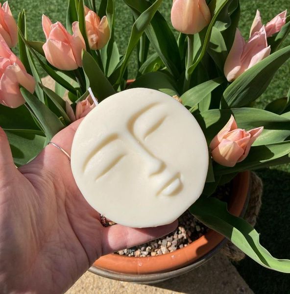 

craft tools minimalist style face design candle silicone mold for handmade ornaments soap plaster jewelry handicrafts mould diy