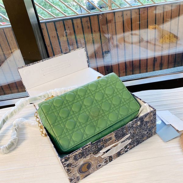 

women luxurys crossbody bags diamond lattice letter hasp casual style shoulder bags ladies bags 5 colors with boxes