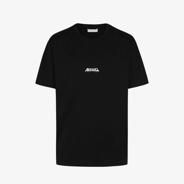 

men's polos nigo gv 21ss short sleeve cotton tee code@g15, White;black