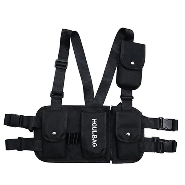 

waist bags women fashion tactical harness chest rig bag men hip-hop oxford pockets fanny alyx kanye functional vest cool pack