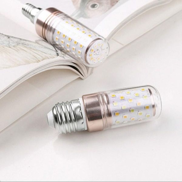 

bulbs e27 led lamp 220v smd 2835 e14 light 9w 12w 25w corn bulb chandelier for home lighting