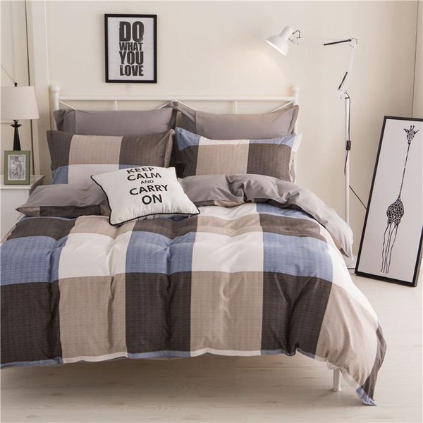 

est geometric pattern polyester bedding sets sales duvet cover set single double  king size47