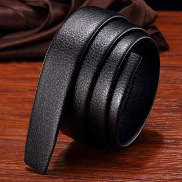

belts kaweida 3.6cm wide cowskin men's genuine split leather no without buckle black waist belt body 110-140cm kemer cinto, Black;brown