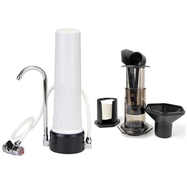 

calcium sulfite kitchen water filter deskpurifier alkaline & glass espresso coffee maker faucets