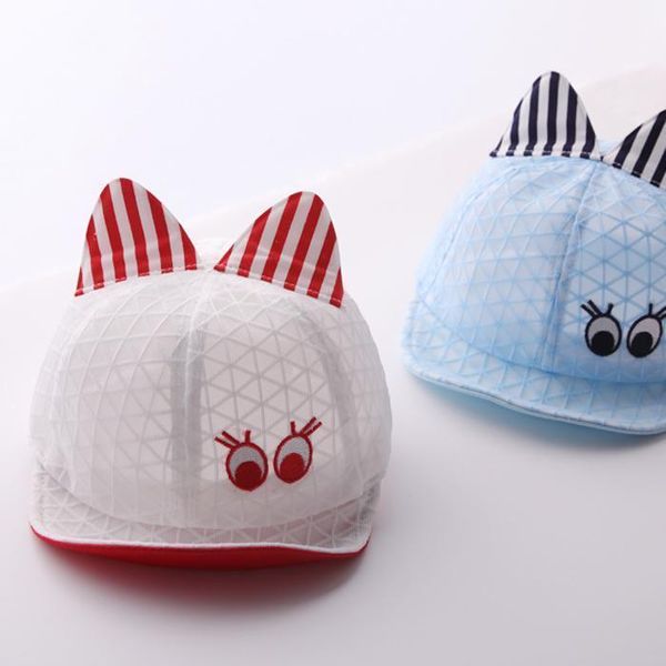 

baby thin cap summer cute breathable shade baseball tide1, Yellow