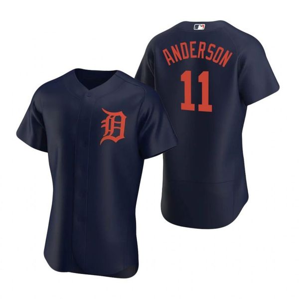 

detroit tigers men 11 sparky anderson 9 brandon dixon 8 justin upton youthjersey, Black;red