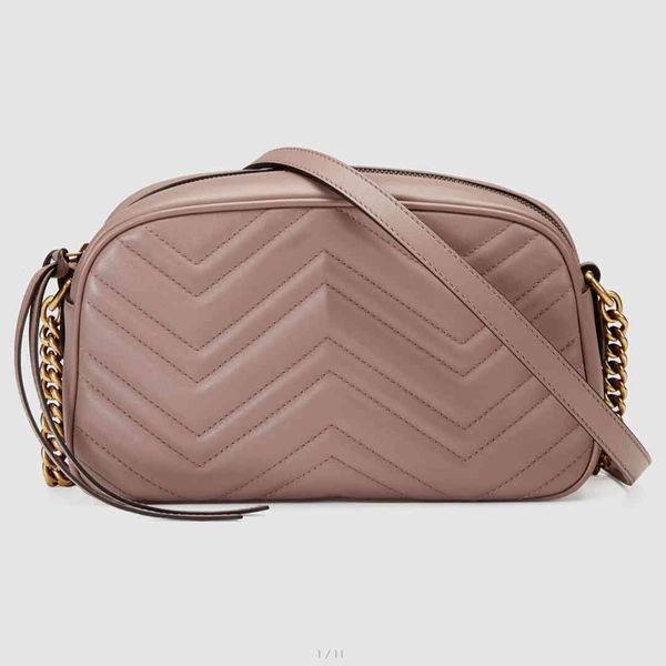 

bag marmont matelasse leather mini small zigzag thread double metal letter neo soho disco women flap chain strap crossbody