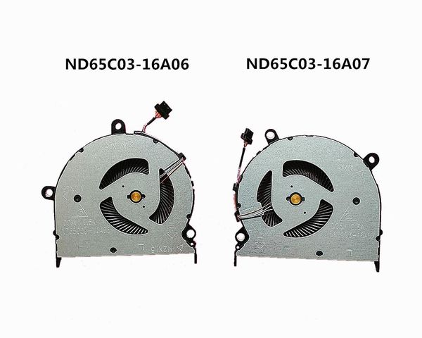 

fans & coolings original lapnotebook cpu/gpu cooling fan for zbook x2 g4 l03256-001 delta nd65c03-16a06 16a07