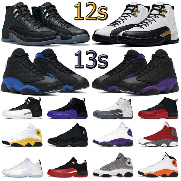 

basketball shoes for men 12s dark concord royalty taxi twist playoffs utility 13s court purple red flint hyper royal black cat mens women tr