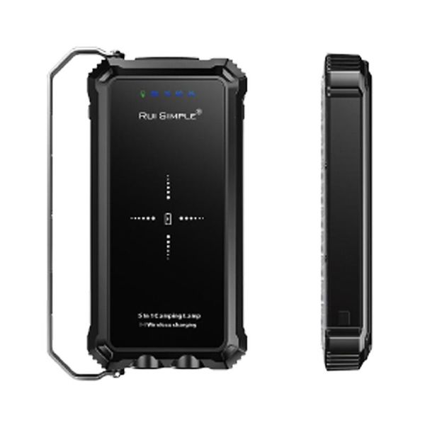 

portable lanterns 5 in 1 multifunction usb dual wiress charging rechargeable camping light waterproof ip66 20000 mah high capacity outdoor