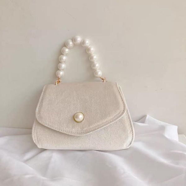 

evening bags elegant women clutch purse handbags fashion pearl chain ladies small square shoulder bag female portable crossbody