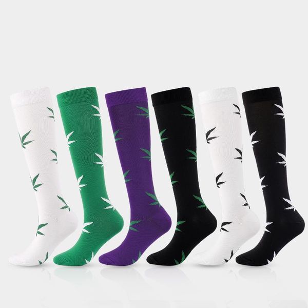 

sports socks compression football stockings soccer golfs tube outdoor nursing running fitness men women white black