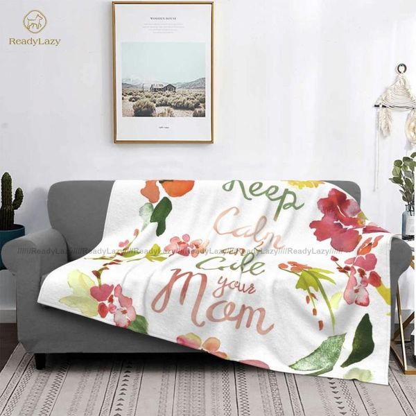 

blankets mom blanket colorful fleece picnic super soft bedspread
