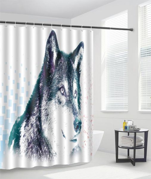 

1pc 3d hd printing waterproof bathroom curtain shower to customize curtains
